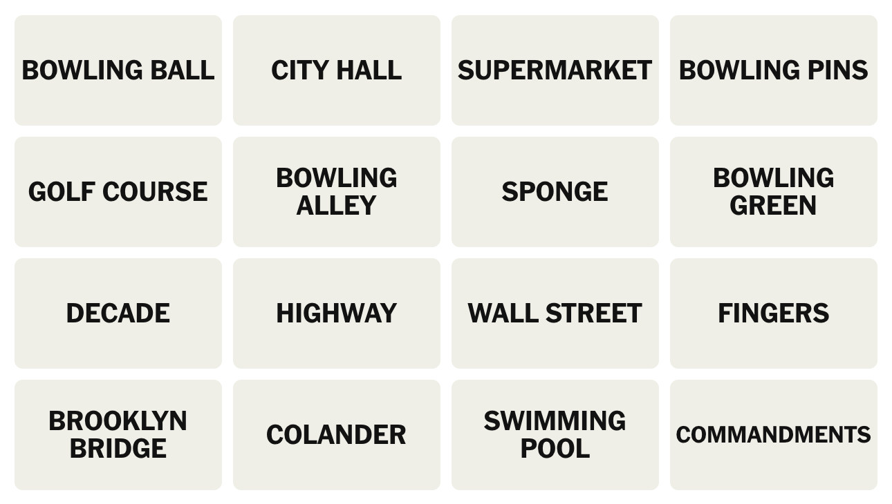 golf course nyt crossword