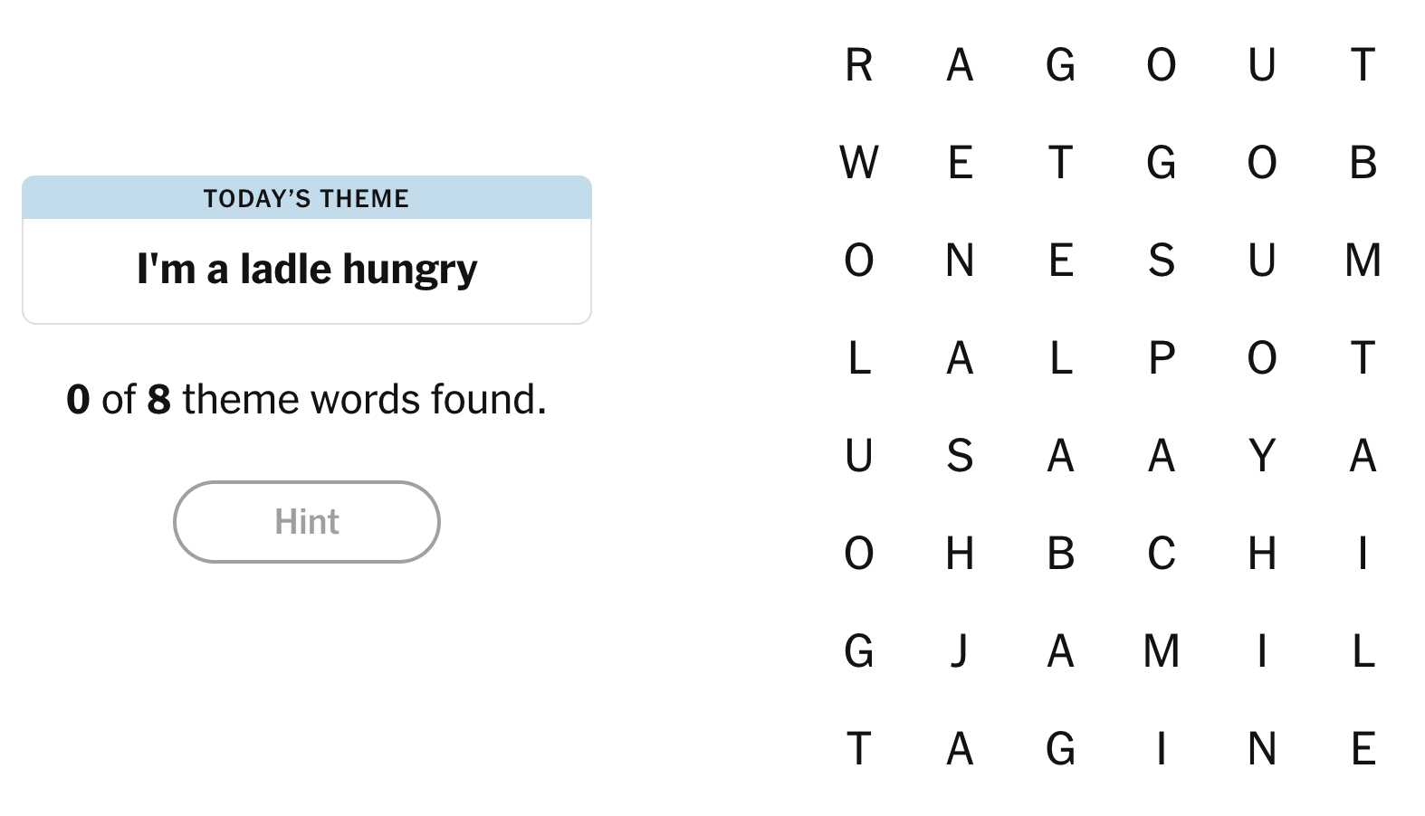 Today s NYT Strands Hints and Answer For Friday October 10 2025
