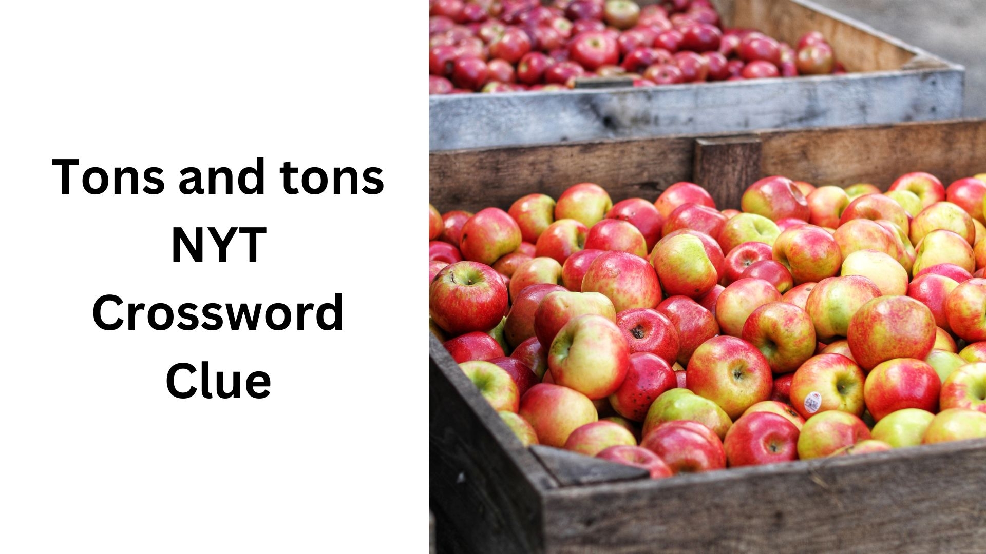 Tons And Tons NYT Crossword Clue October 15 2024 Tons And Tons NYT Crossword Clue October 15 2024