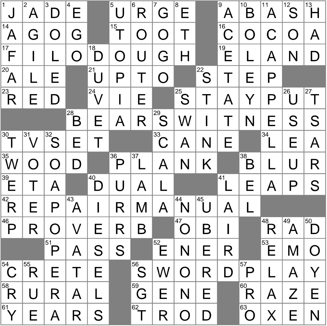 Transparent Overlay Crossword Clue Archives LAXCrossword Transparent Overlay Crossword Clue Archives LAXCrossword