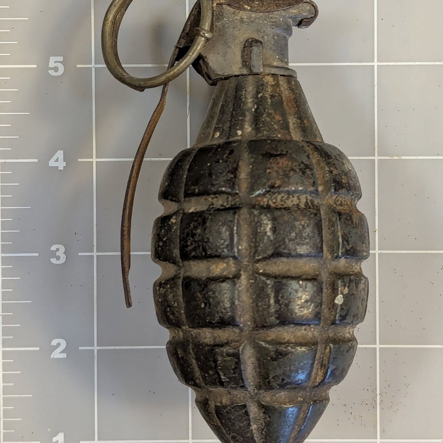 Tri State Bomb Squad Called In To Handle WWII era Grenade