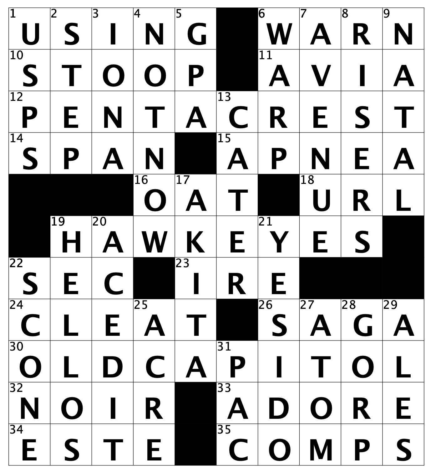Try This Crossword Designed For Hawkeyes By Puzzle Pro Sally Hoelscher University Of Iowa Try This Crossword Designed For Hawkeyes By Puzzle Pro Sally Hoelscher University Of Iowa