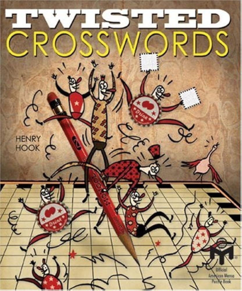 Twisted Crosswords Mensa Hook Henry 9781402708275 Amazon Books