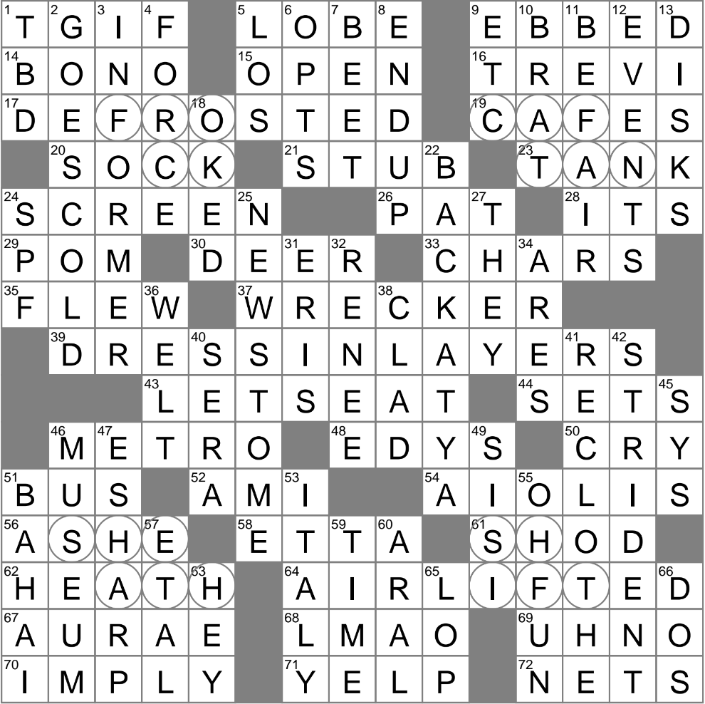 goddess of discord crossword clue