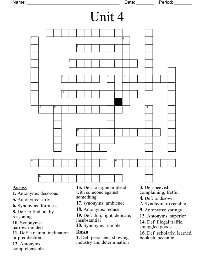 peevish crossword clue