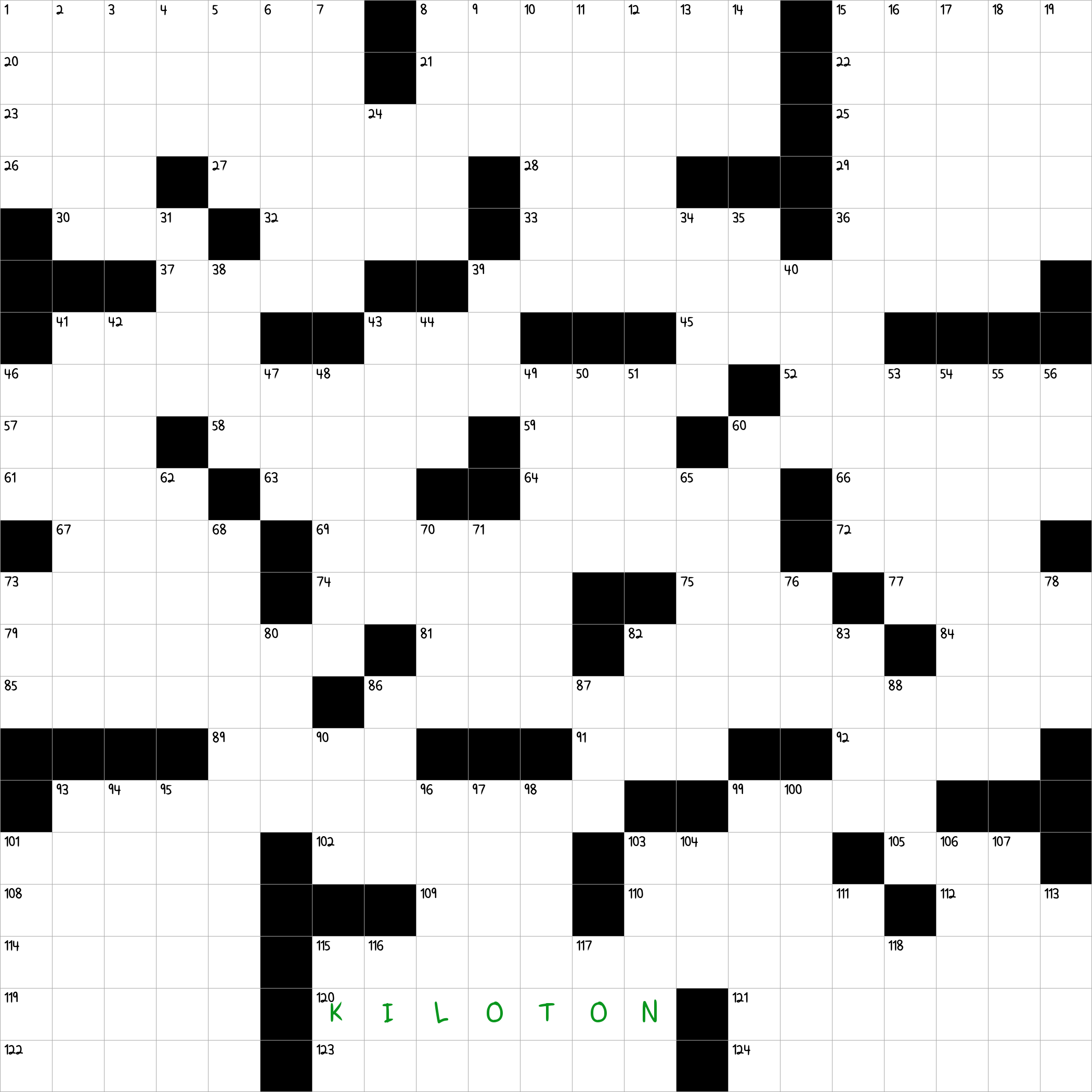 Unit Of Explosive Force NYT Crossword Clue November 3 2024