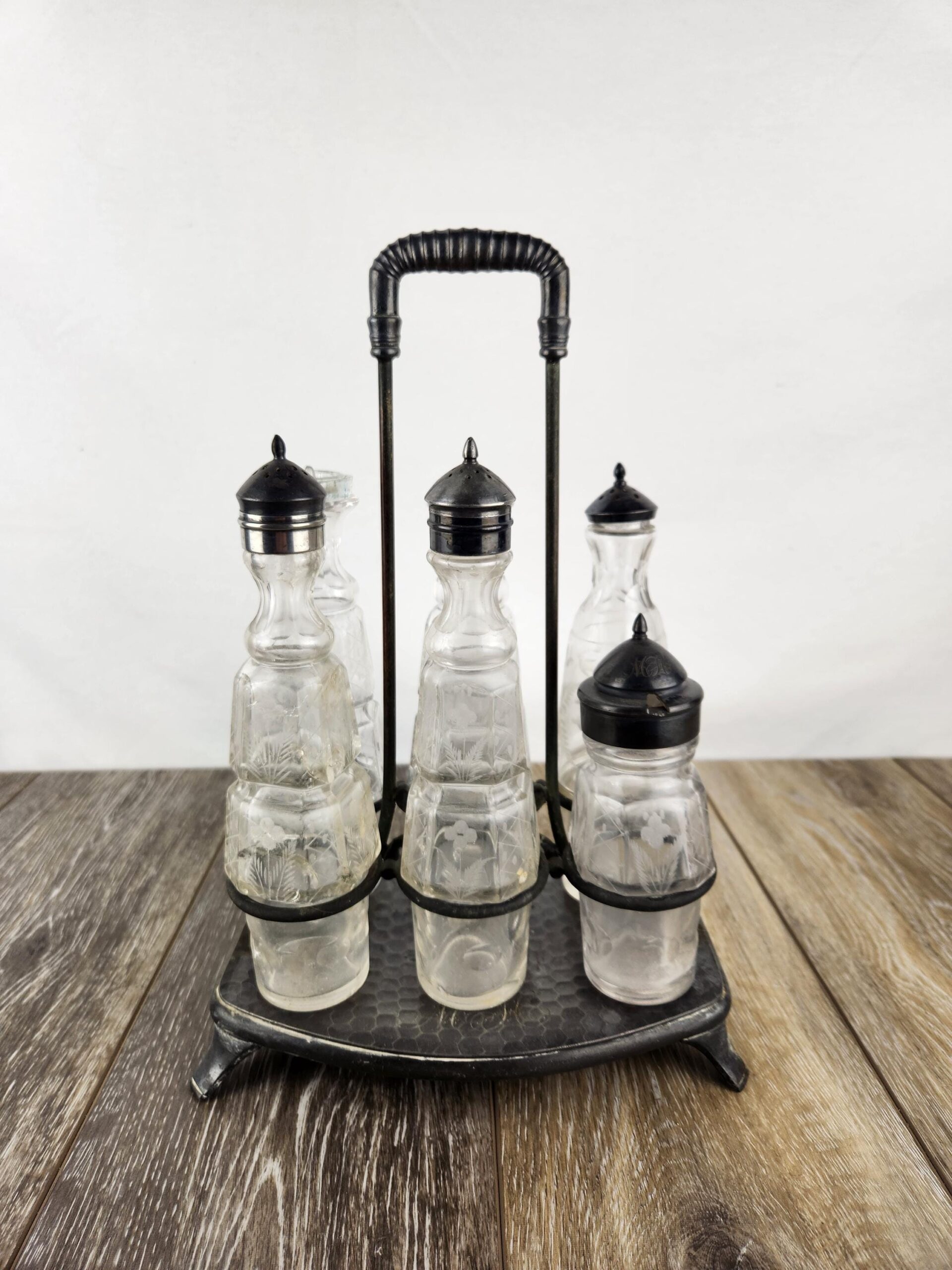 Vintage Silver Cruet Etsy