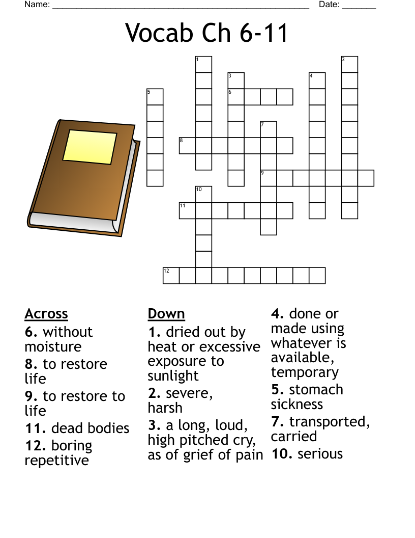 Vocab Ch 6 11 Crossword WordMint Vocab Ch 6 11 Crossword WordMint