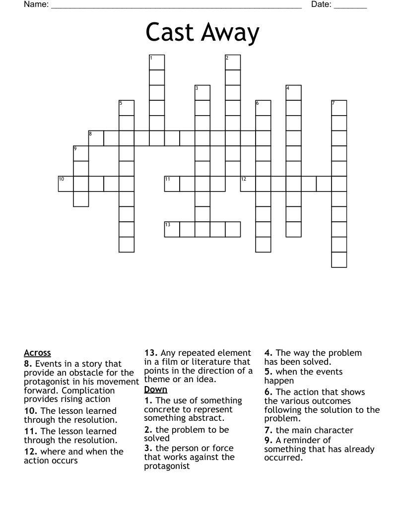 Walk Away Crossword Puzzle Prntbl concejomunicipaldechinu gov co