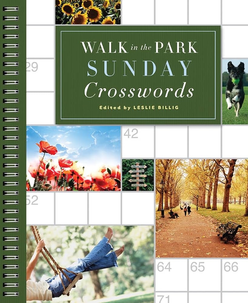 Walk In The Park Sunday Crosswords Billig Leslie 9781402788154 Amazon Books
