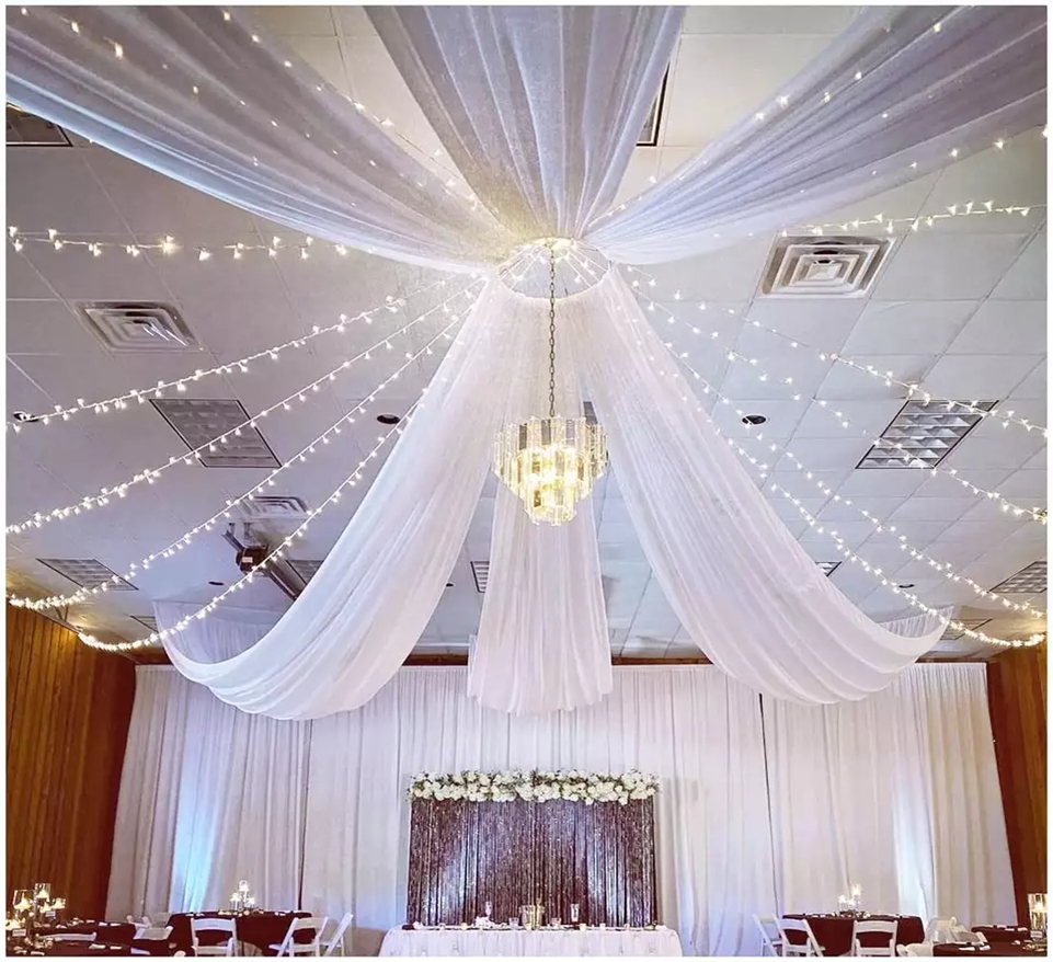 Wall And Ceiling Draping For Wedding Elegant Decor Solutions Wall And Ceiling Draping For Wedding Elegant Decor Solutions