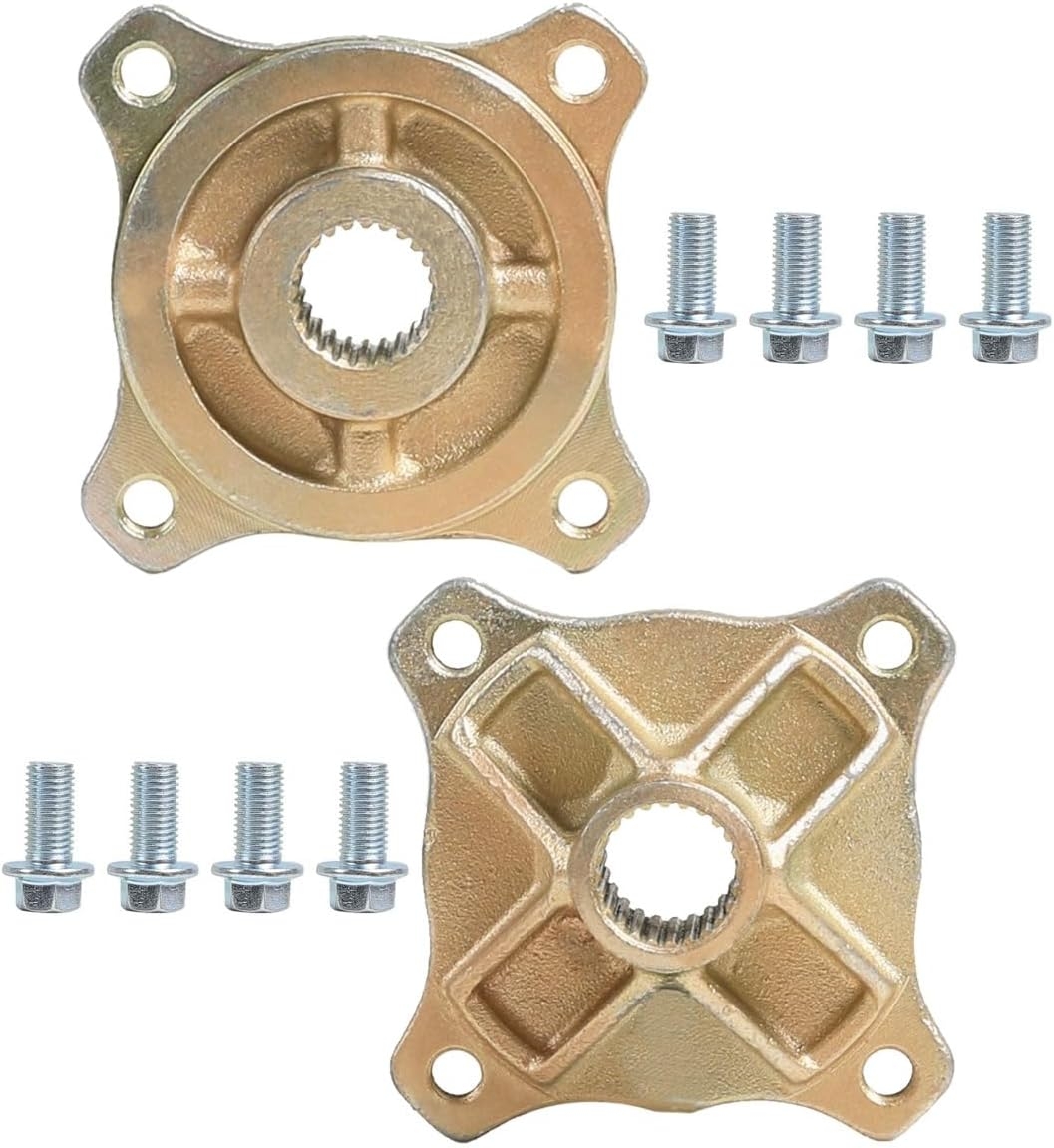 Wheel Hub Crossword Clue 24T Spline Rear Axle Wheel Hub For ATV Kart Silver Steel Alloy With Atv Steel Wheel