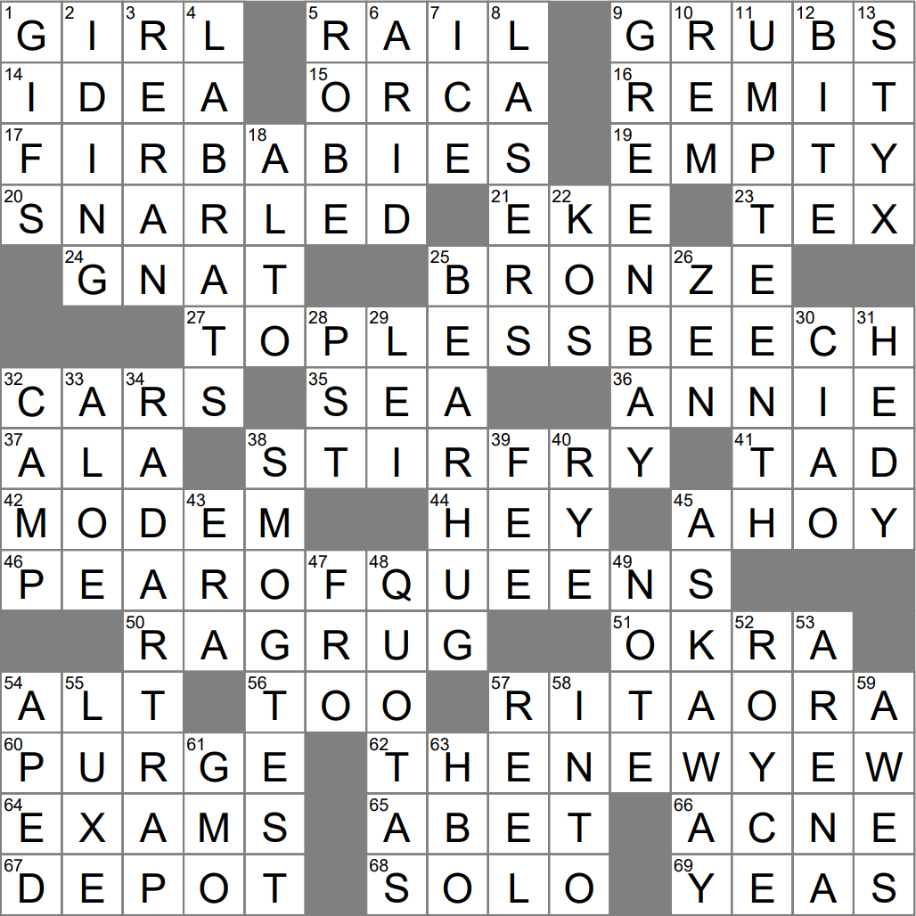 evergreen seed crossword evergreen seed crossword