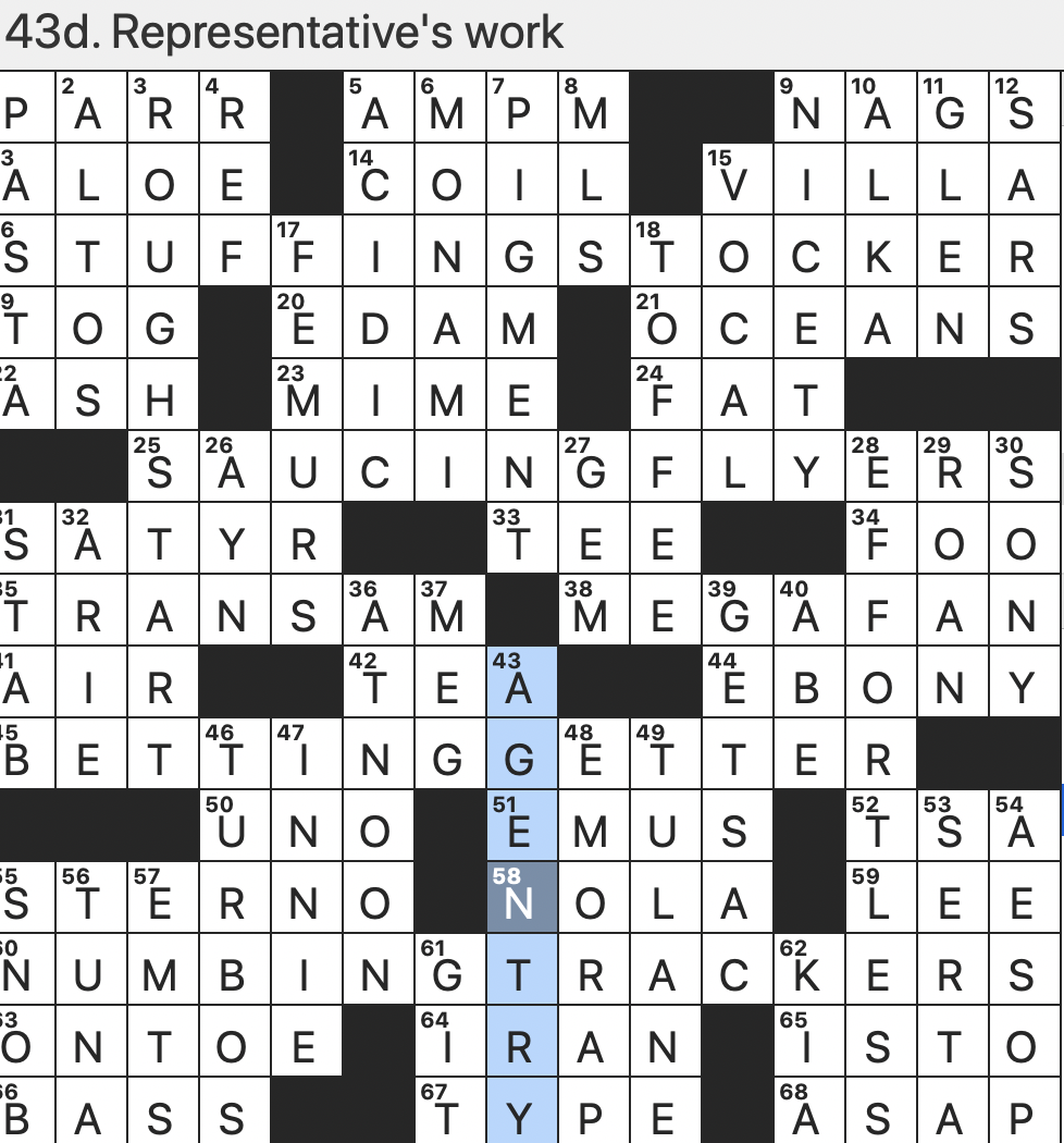 Winners Of A 1932 Australian war THU 1 12 23 Gossip Slangily Fancy Summer Home When Doubled Mouse bopping Bunny In A Children s Song Winners Of A 1932 Australian War Passes But Not With Rex Parker Does The NYT Crossword Puzzle
