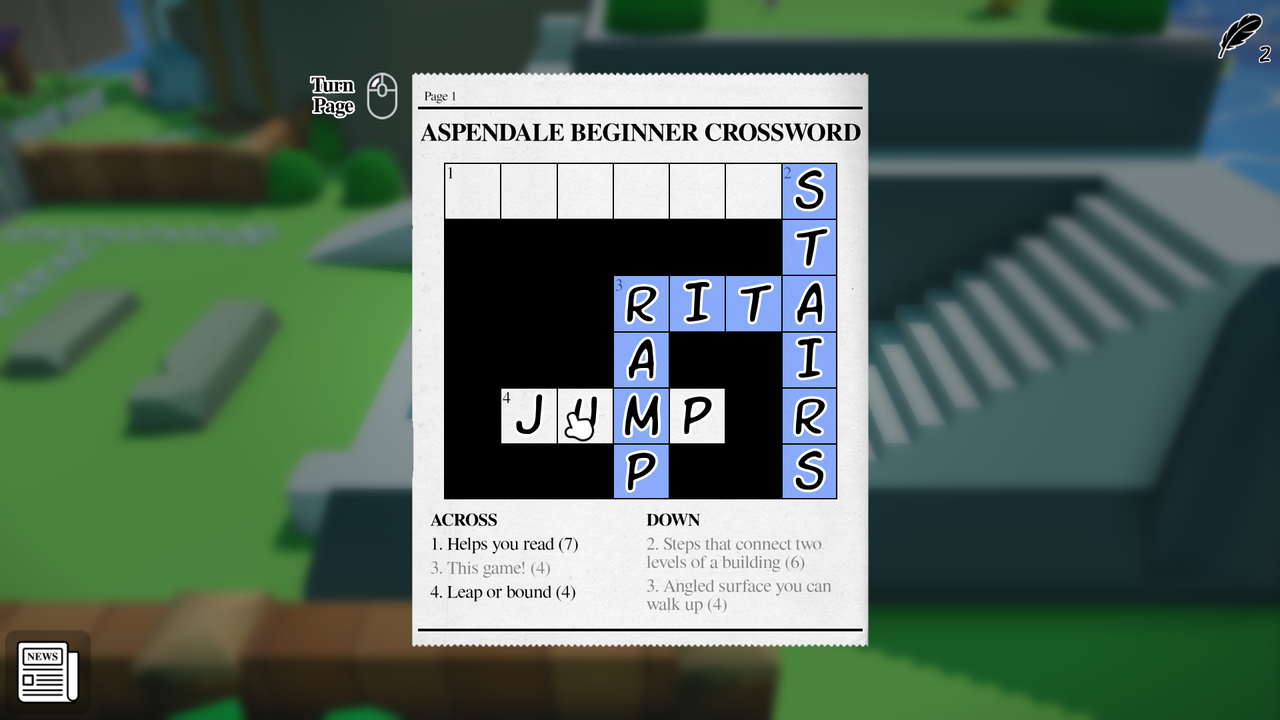 possible result of static crossword
