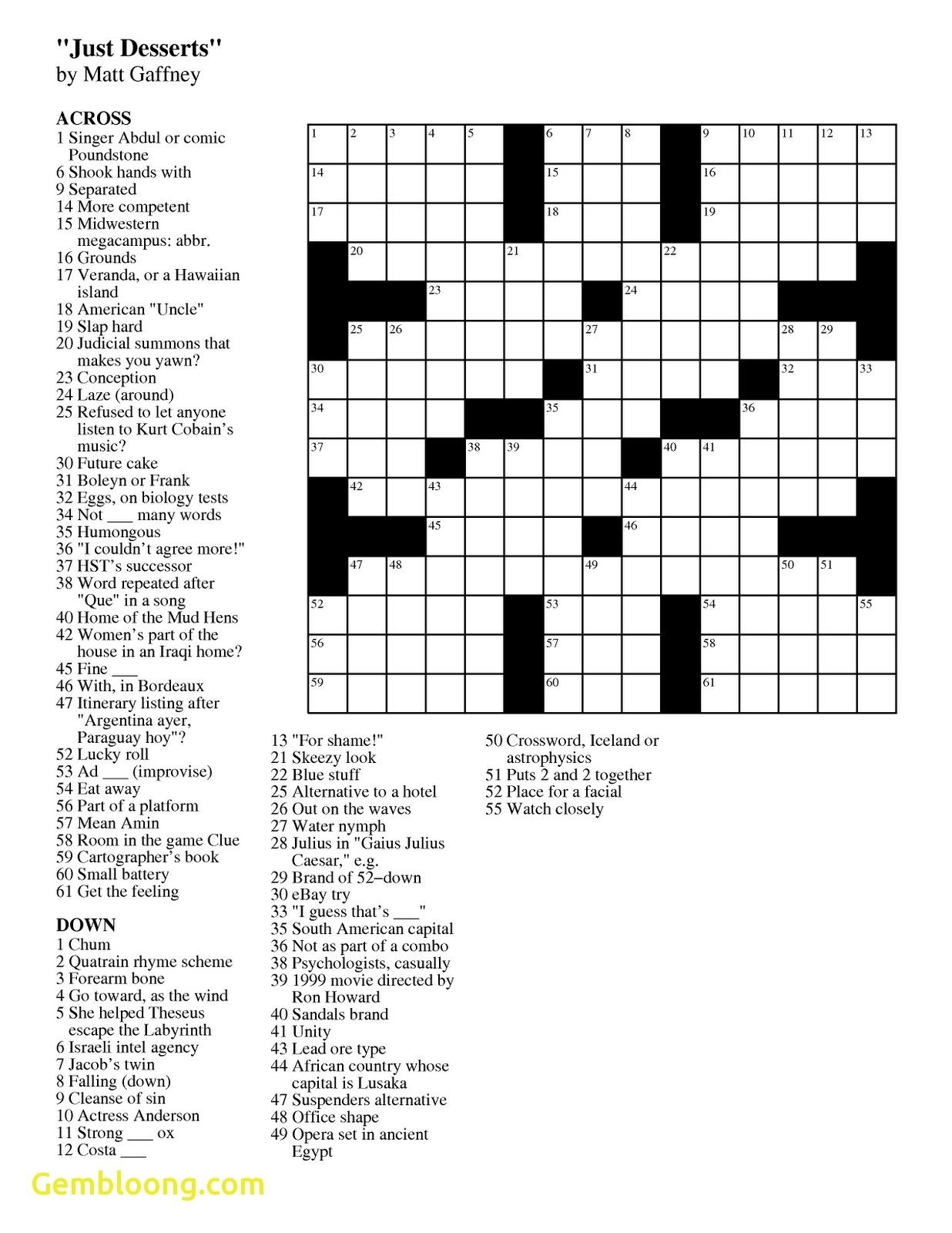 Wsj Crossword Puzzle Solution Today Mary Crossword Puzzles Wsj Crossword Puzzle Solution Today Mary Crossword Puzzles